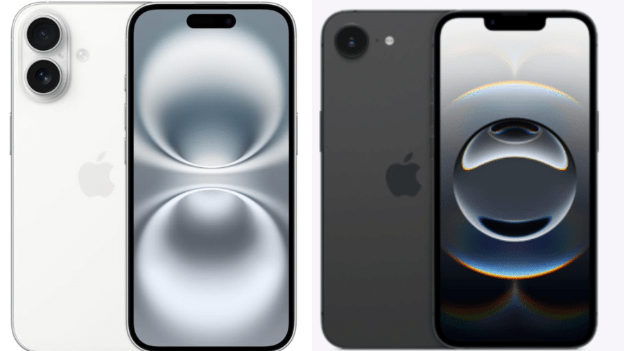 iPhone 16 x iPhone 16e iPhone 16 x iPhone 16e