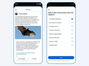 Meta testará sistema de notas da comunidade nos EUA a partir da próxima semana