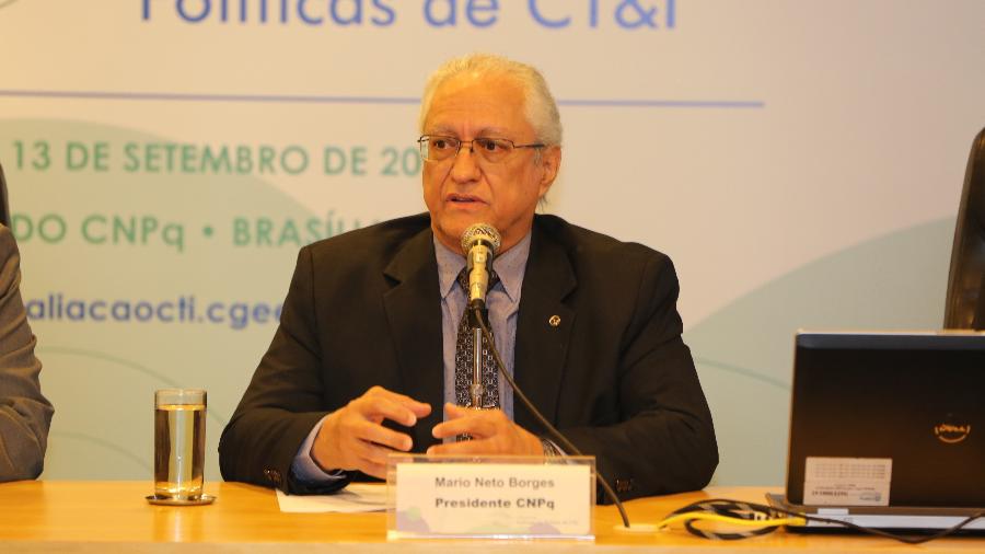 Presidente do CNPq, Mario Neto Borges, em evento em setembro de 2018 - Ricardo Fonseca/MCTIC