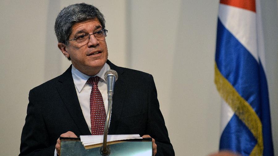 Carlos Fernández de Cossío, Ministro das Relações Exteriores cubano revela o resultado das investigações - AFP