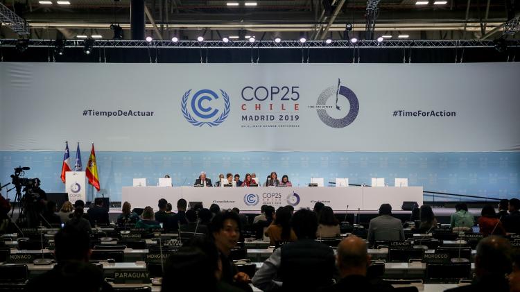 COP 25 (Cúpula do Clima das Nações Unidas), em Madri, Espanha - Ricardo Rubio/Europa Press via Getty Images - Ricardo Rubio/Europa Press via Getty Images