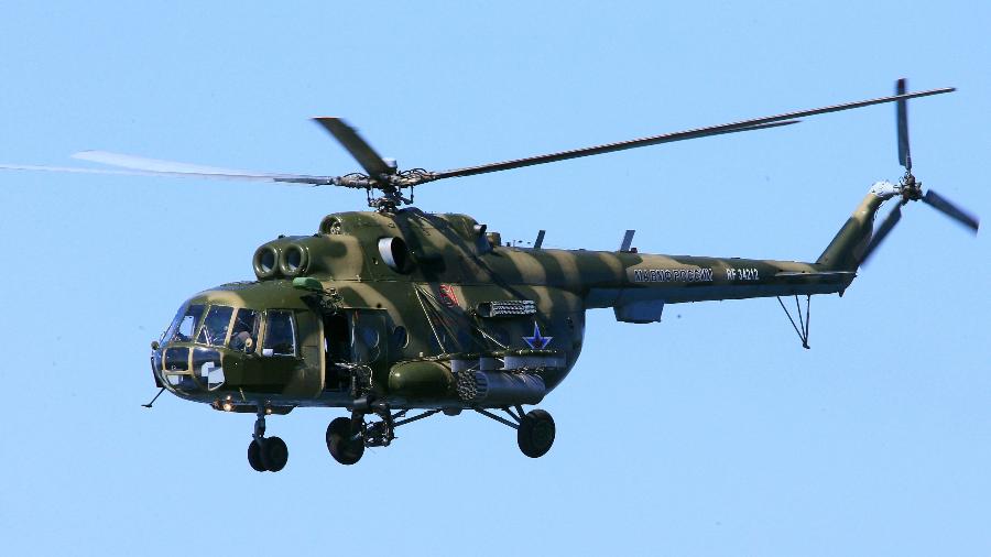 Modelo de helicóptero MI-8