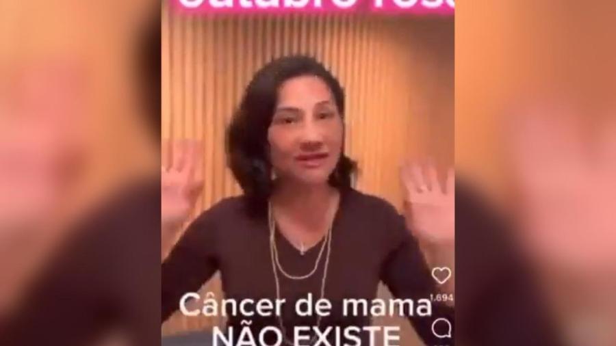 Publicação feita pela médica Lana Almeida é investigada pelo CRM-PA - Reprodução de vídeo