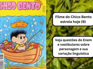 Filme do Chico Bento: veja questões do Enem e vestibulares do personagem e sua variação linguística