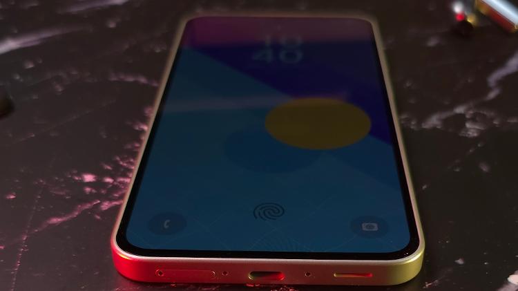 Celular com design moderno