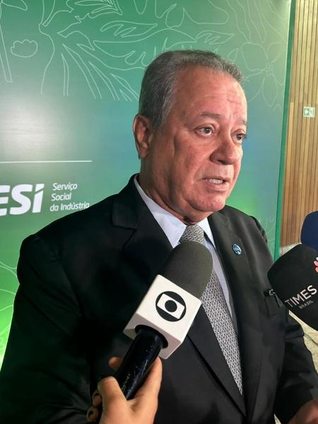 O presidente da CNI, Ricardo Alban, em evento pré-COP O presidente da CNI, Ricardo Alban, em evento pré-COP