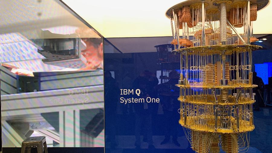 Computador quântico da IBM - Helton Simões Gomes/IBM