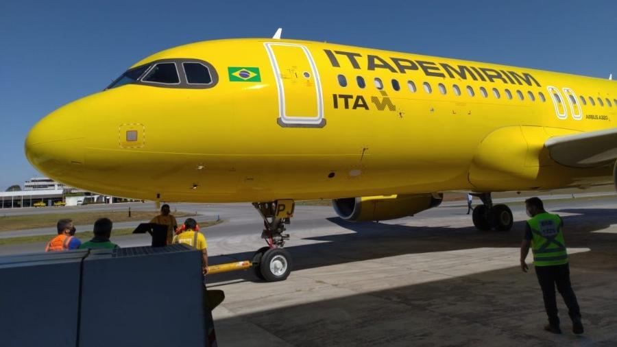 Grupo Itapemirim anunciou a suspensão temporária de suas operações aéreas - Alexandre Saconi/UOL