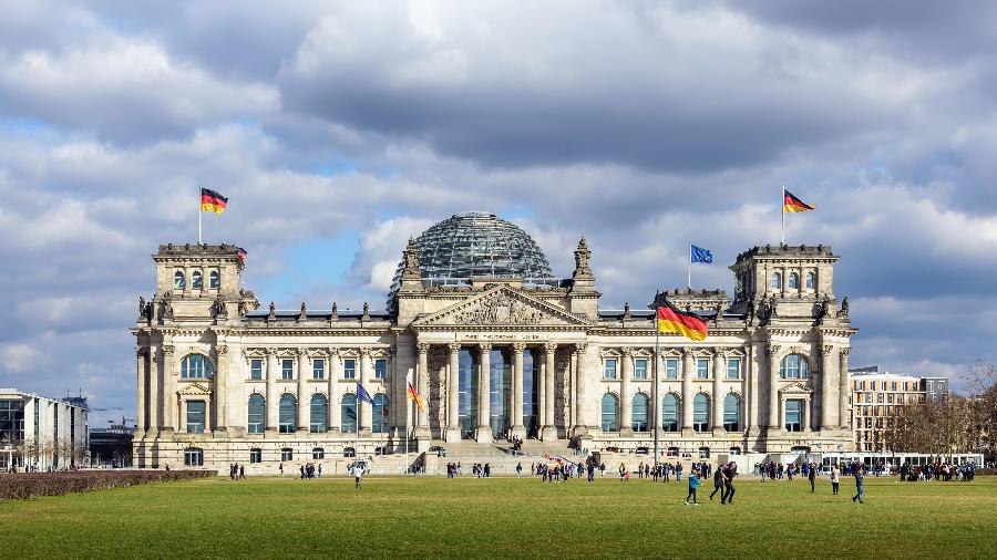 Prédio do Bundestag, o parlamento da Alemanha, em Berlim, em imagem de arquivo