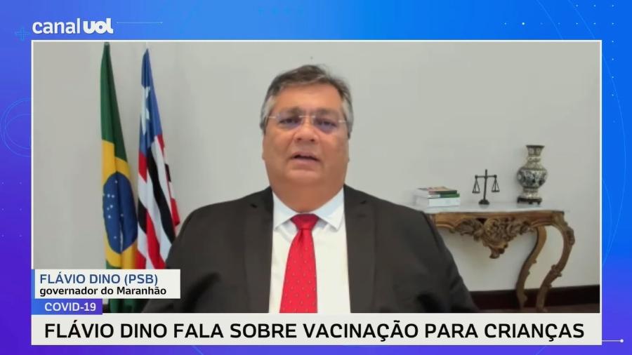 Governador do Maranhão, Flávio Dino, no UOL News - UOL