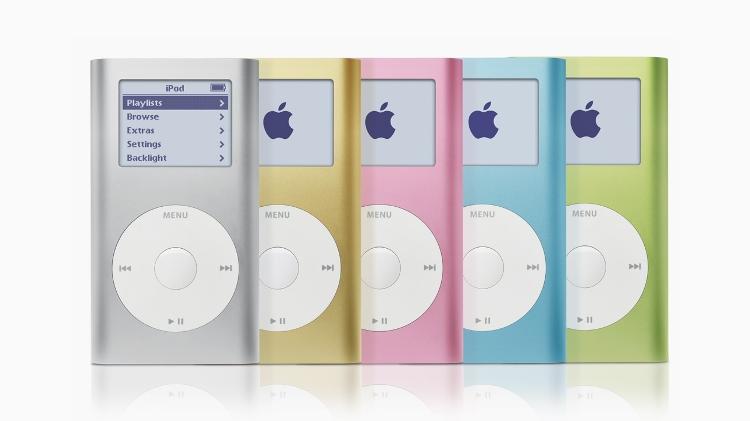 iPod mini - Divulgação/Apple - Divulgação/Apple