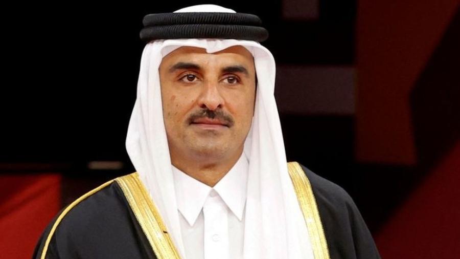 O emir do Catar, Tamim bin Hamad Al Thani, está no poder desde 2013 - GETTY IMAGES