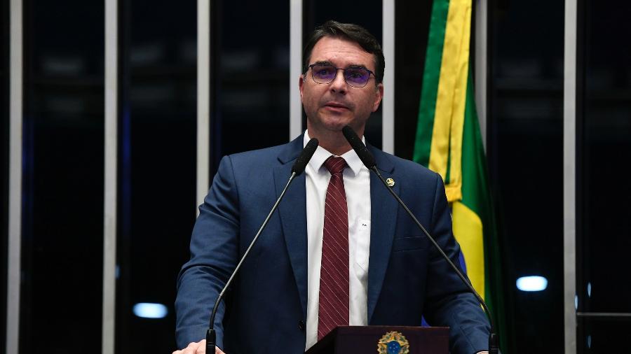Senador Flávio Bolsonaro (PL-RJ) - Jefferson Rudy/Agência Senado
