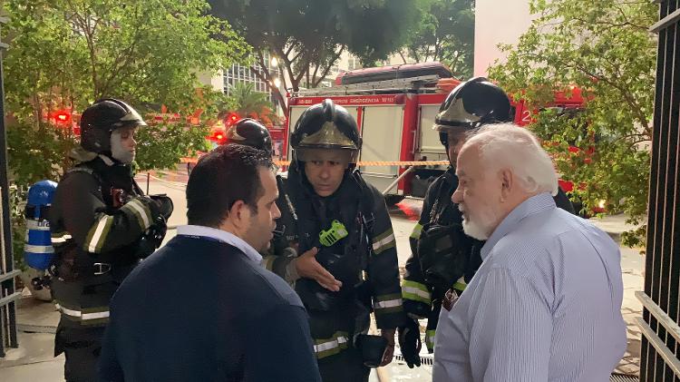 Copan foi evacuado com o auxílio das medidas de proteção contra incêndio do próprio edifício