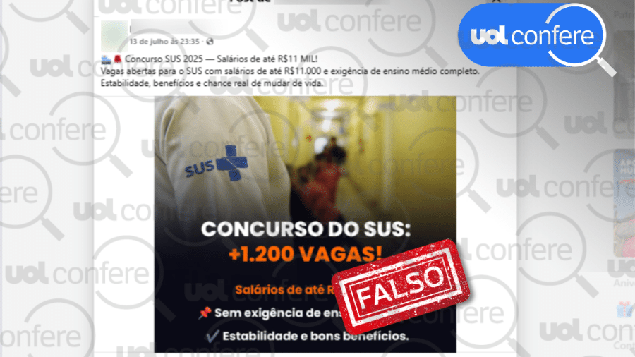 16.jul.2025 - Post direciona usuário para link suspeito 16.jul.2025 - Post direciona usuário para link suspeito