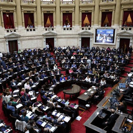 Câmara argentina aprovou reforma trabalhista de Javier Milei Câmara argentina aprovou reforma trabalhista de Javier Milei