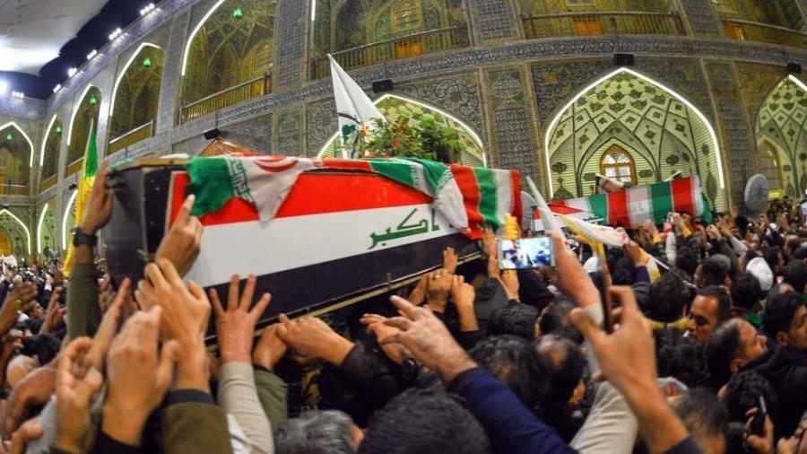 Homenagem fúnebre a Soleimani no Iraque no sábado; general iraniano tinha forte influência no país vizinho - EPA