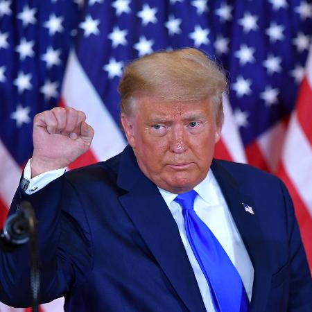 Trump chamou seu possível impeachment na Câmara de "continuação da maior caça às bruxas da história da política" - Mandel Ngan/AFP