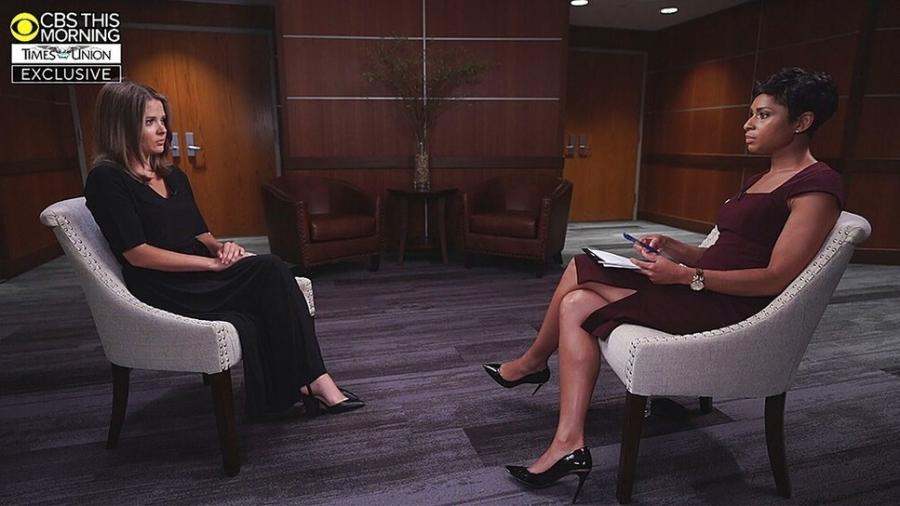 Brittany Commisso deu uma entrevista à CBS News - Reprodução/CBS