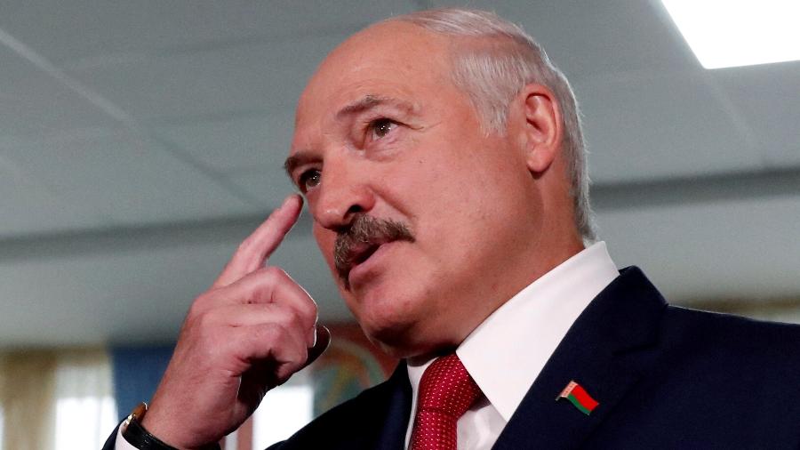 O presidente de Belarus, Alexander Lukashenko