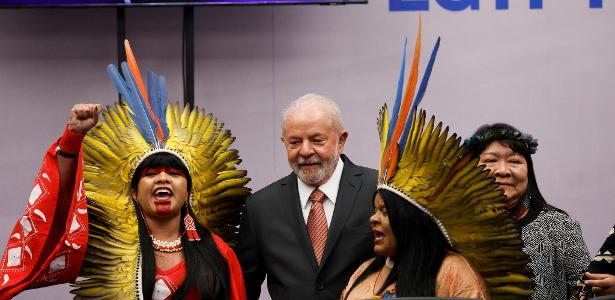 Lula participa de reunião com povos indígenas do mundo durante a COP27, no Egito