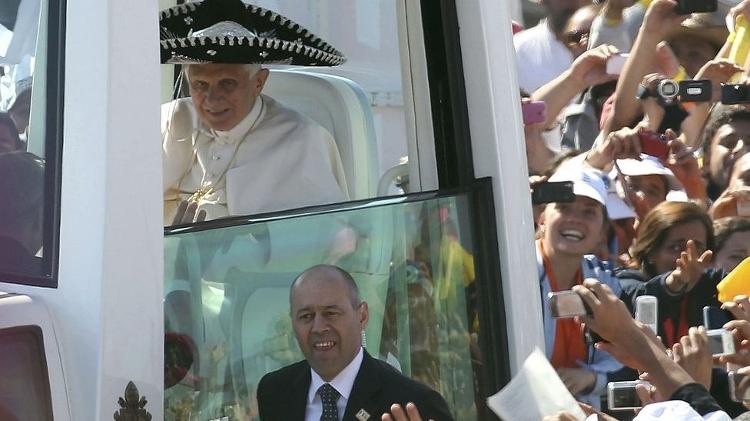 Benedict XVI visited Mexico in March 2012 - Getty Images - Getty Images