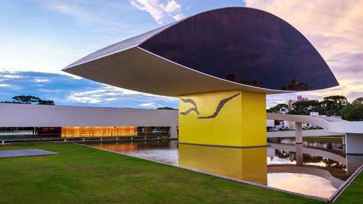 Museu Oscar Niemeyer, em Curitiba