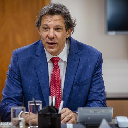 O ministro da Fazenda, Fernando Haddad