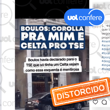 21.ago.2024 - Segundo registros na imprensa e a assessoria de Boulos, Corolla é alugado pelo PSOL