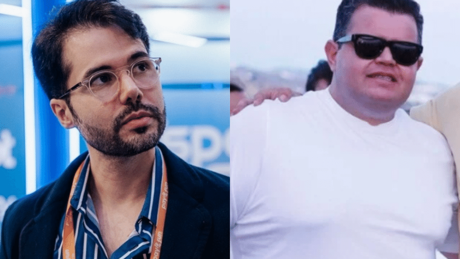 Darwin Henrique da Silva Filho, CEO da Esportes da Sorte, e José André Rocha Neto, dono da Vai de Bet. Empresários são investigados