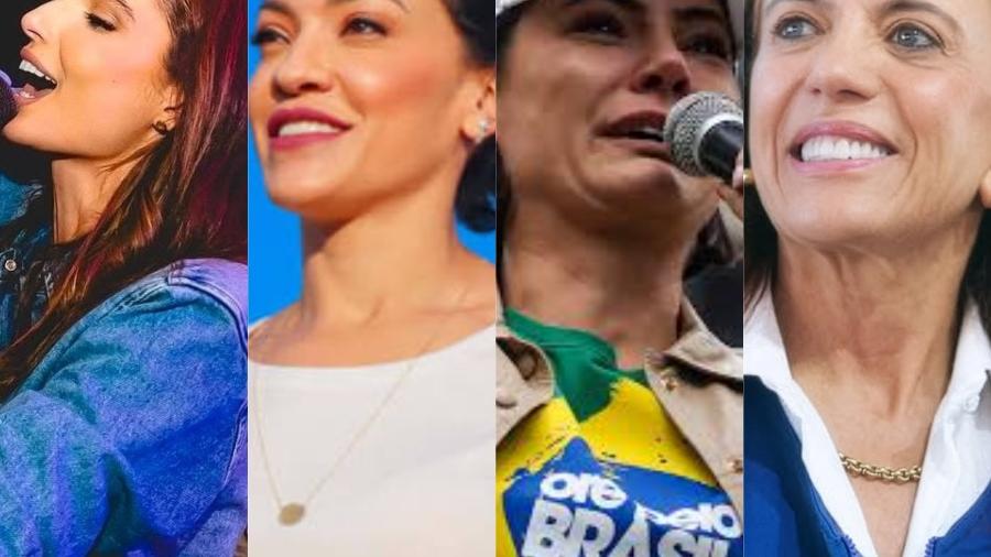 Marina JHC, Rayssa Furlan, Michelle Bolsonaro e Gracinha Caiado conquistaram vagas no Senado