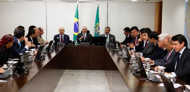 Temer se reúne com ministros antes de viajar para a reunião do G20 - Alan Santos/Presidência da República