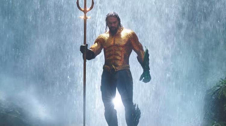 "Aquaman" ganha trailer de cinco minutos com batalhas épicas e uniforme original do herói - Reprodução - Reprodução