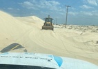 Desobstrução de estrada coberta por dunas no Piauí pode levar até 15 dias - Polícia Militar do PI/Divulgação