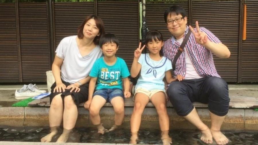 Yumiko Suzuki passou sete anos em casa criando seus filhos antes de voltar ao trabalho. - Yumiko Suzuki/Arquivo pessoal