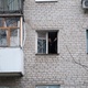 Apr 18.2022 - Residential building damaged after an attack in Kramatorsk, Donetsk region in eastern Ukraine - Reproduction/Telegram/Pavlo Kyrylenko