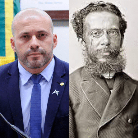 Daniel Silveira e Machado de Assis - Divulgação