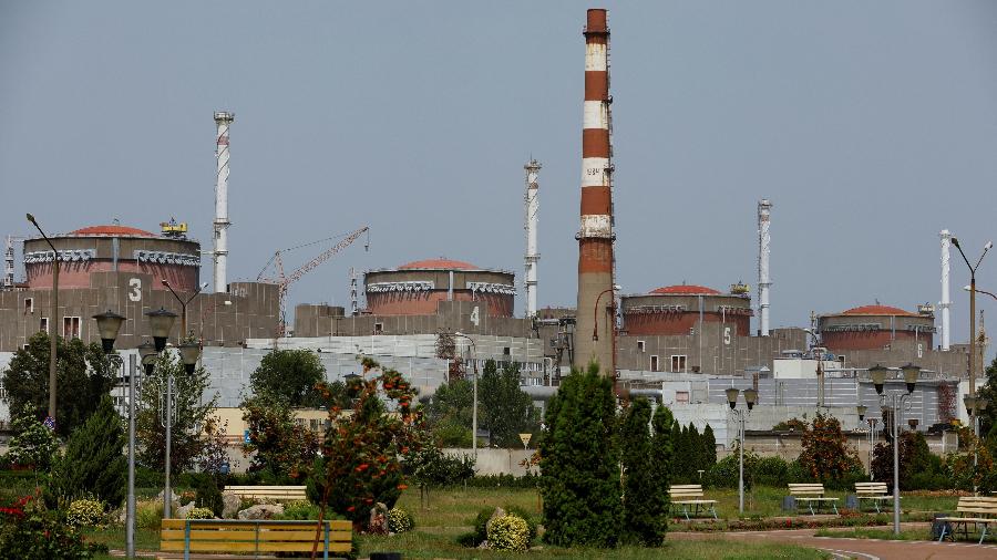 Usina Nuclear de Zaporizhzhia, na Ucrânia - ALEXANDER ERMOCHENKO/REUTERS