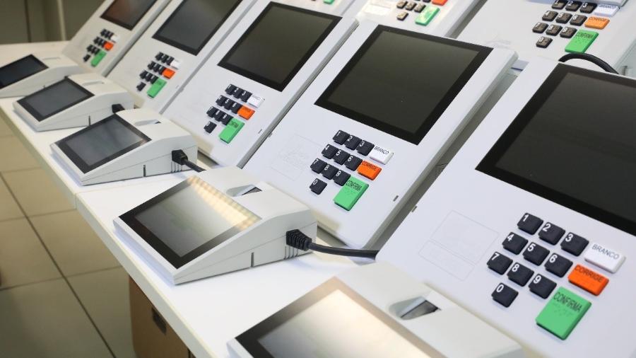 Em vídeos, eleitores alegam que máquinas falharam na hora de computar votos - Abdias Pinheiro/TSE/Divulgação