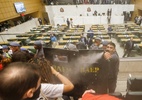 Sabesp: Justiça decreta prisão preventiva de manifestantes presos na Alesp - Ronny Santos - 6.dez.2023 / Folhapress