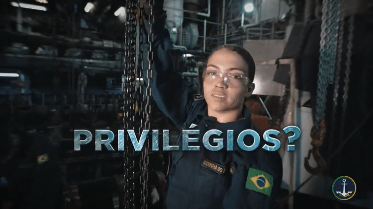 Marinha posta vídeo sobre 'vida de sacrifícios' e questiona: 'Privilégios?'