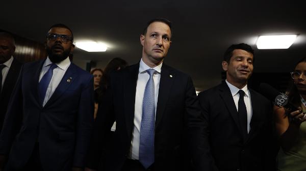 O deputado federal Guilherme Derrite, relator do PL Antifacção