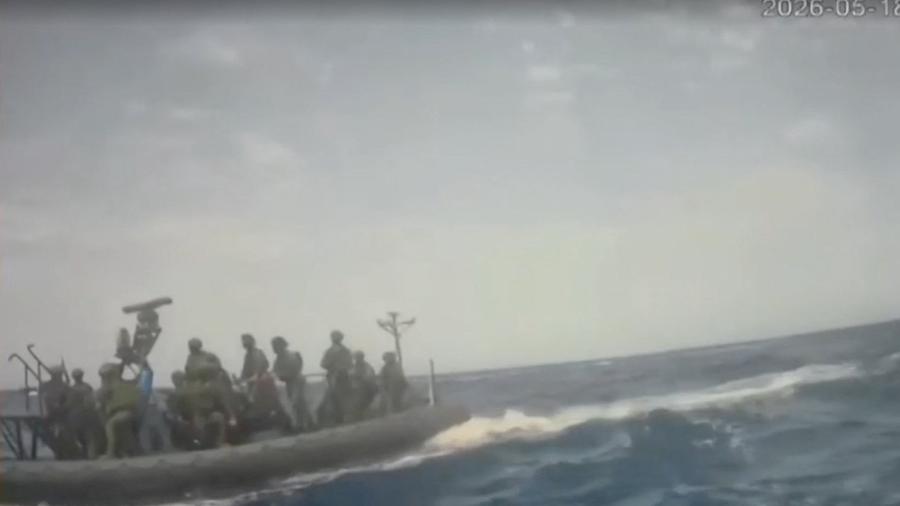  Global Sumud Flotilla/Handout via REUTERS