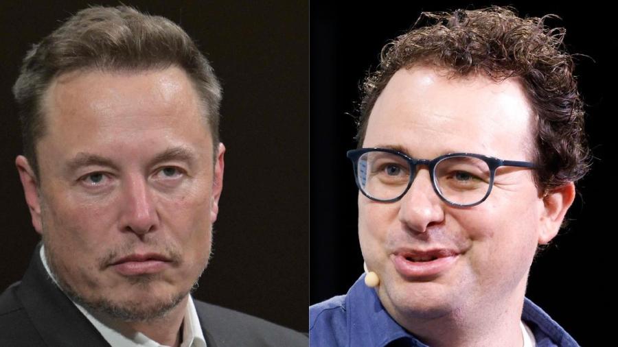Elon Musk e Dario Amodei, CEO da Anthropic
