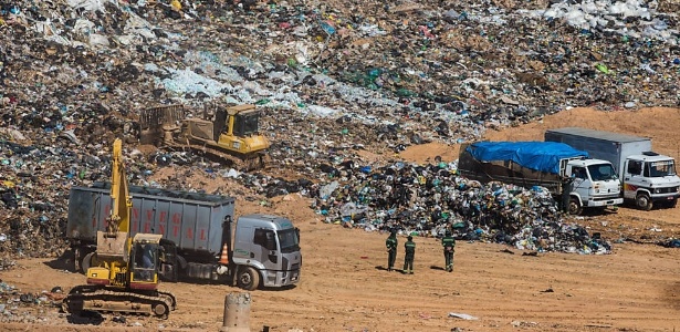 Brasil tenta reduzir emissões de metano que vêm dos lixões - Danilo Verpa/Folhapress