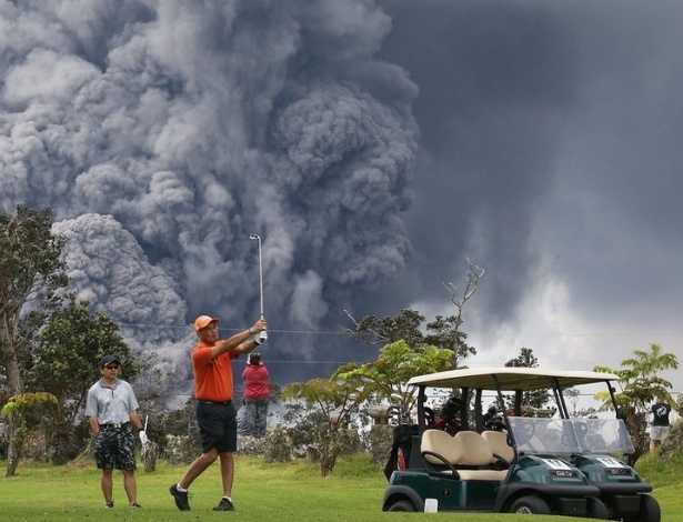 Erupção do vulcão Kilauea, no Havaí - Getty Images