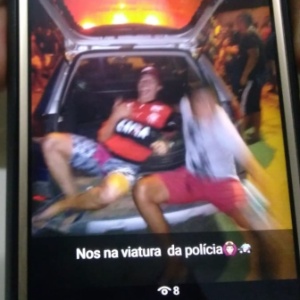 Jovem acabou detido e brincadeira terminou na delegacia no MT - Divulgação/Polícia Militar 
