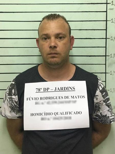 Fúvio Rodrigues de Matos, 32, detido sob suspeita de matar cabeleireiro na avenida Paulista - 25.dez.2018 - Divulgação/Polícia Civil