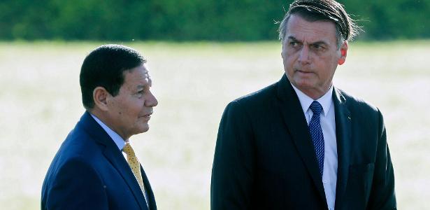 Mourão e Bolsonaro estão como Temer e Dilma