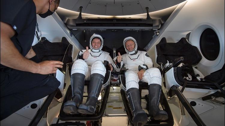Astronautas da Nasa já voltaram à Terra; veja como foi a chegada - 02 ...